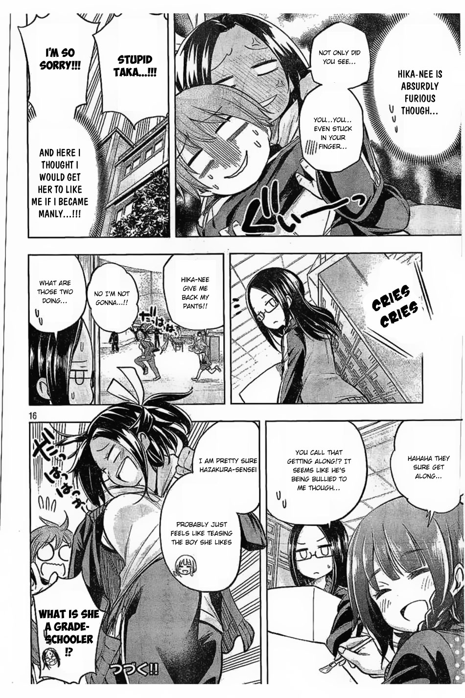 Why are you here Sensei!? Chapter 27 page 17 - Chapter 27