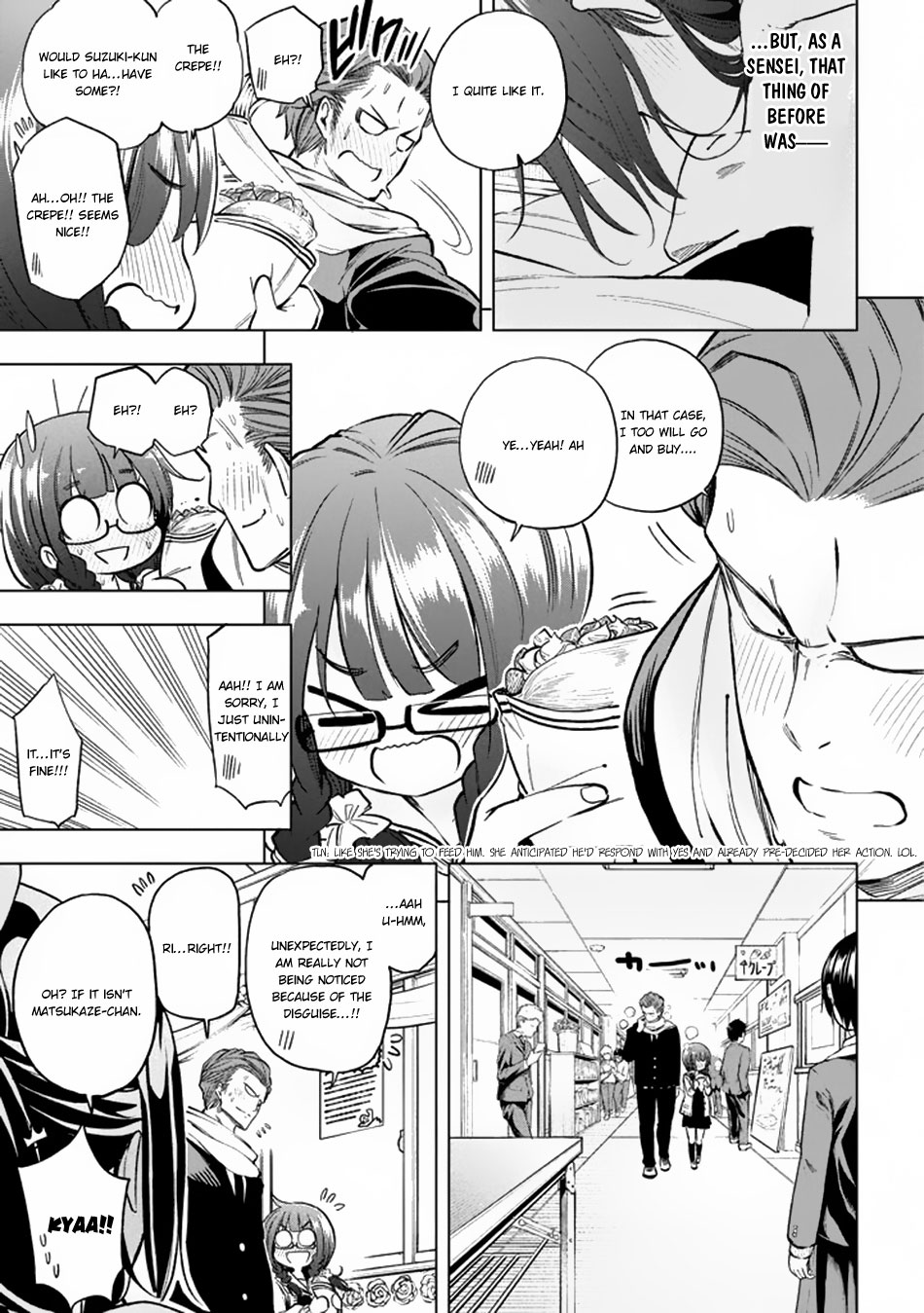 Why are you here Sensei!? Chapter 28 page 6 - Chapter 28