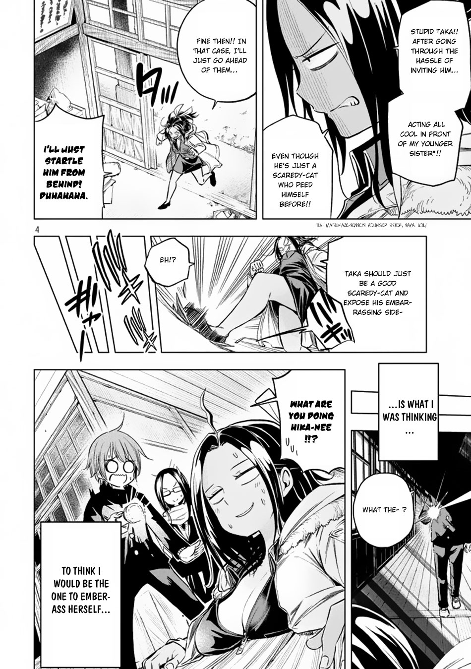 Why are you here Sensei!? Chapter 29 page 5 - Chapter 29: Period Sickin