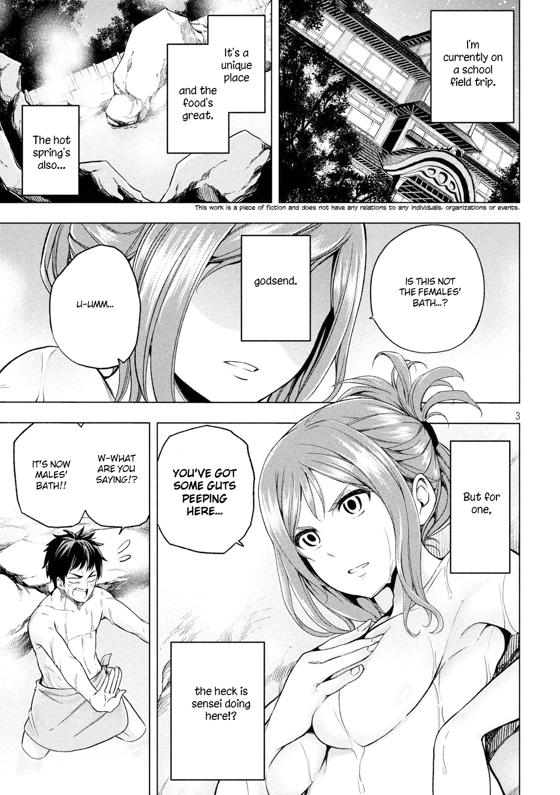 Why are you here Sensei!? Chapter 3 page 4 - Chapter 3: Hatsujouki