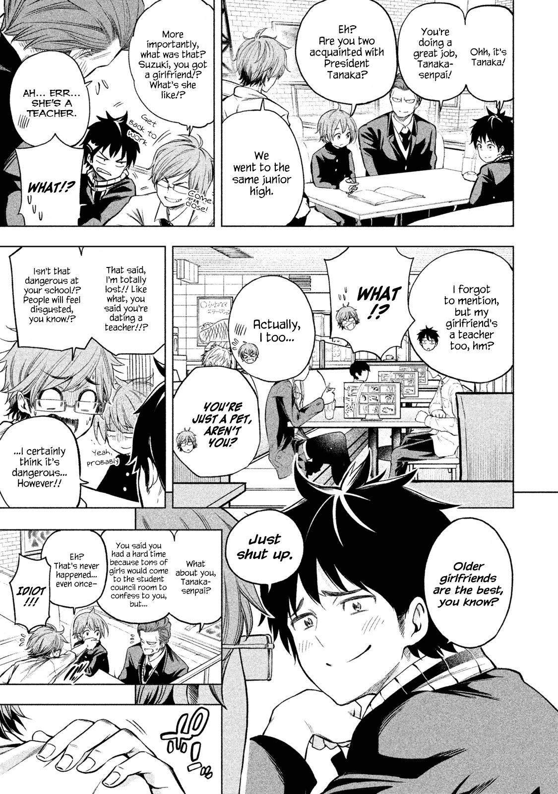 Why are you here Sensei!? Chapter 31 page 7 - Chapter 31: EmotionIce