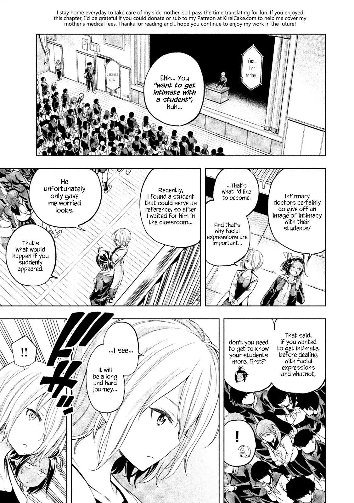 Why are you here Sensei!? Chapter 32 page 1 - Chapter 32