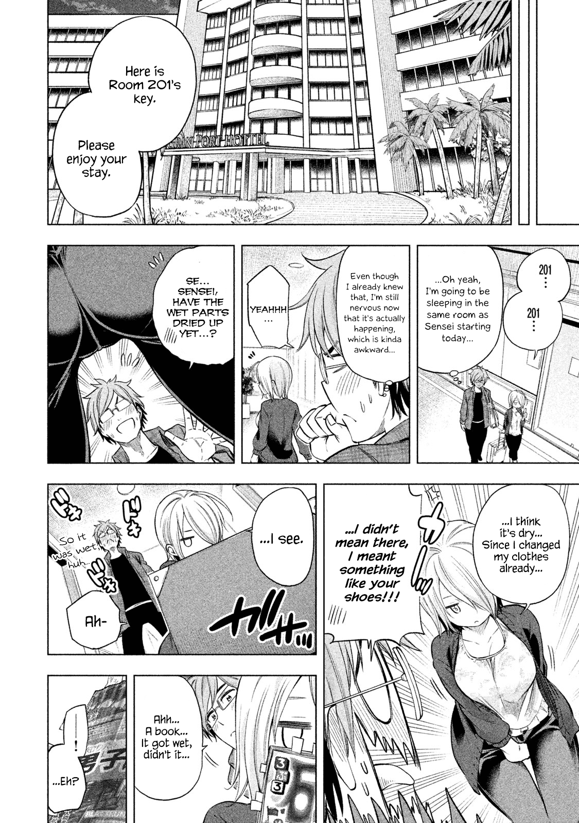 Why are you here Sensei!? Chapter 35 page 13 - Chapter 35: Sea CRAVEing