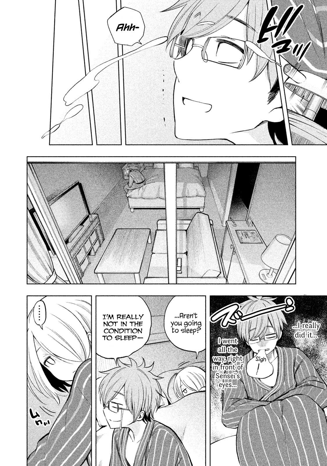 Why are you here Sensei!? Chapter 36 page 13 - Chapter 36: SHOWERgasm