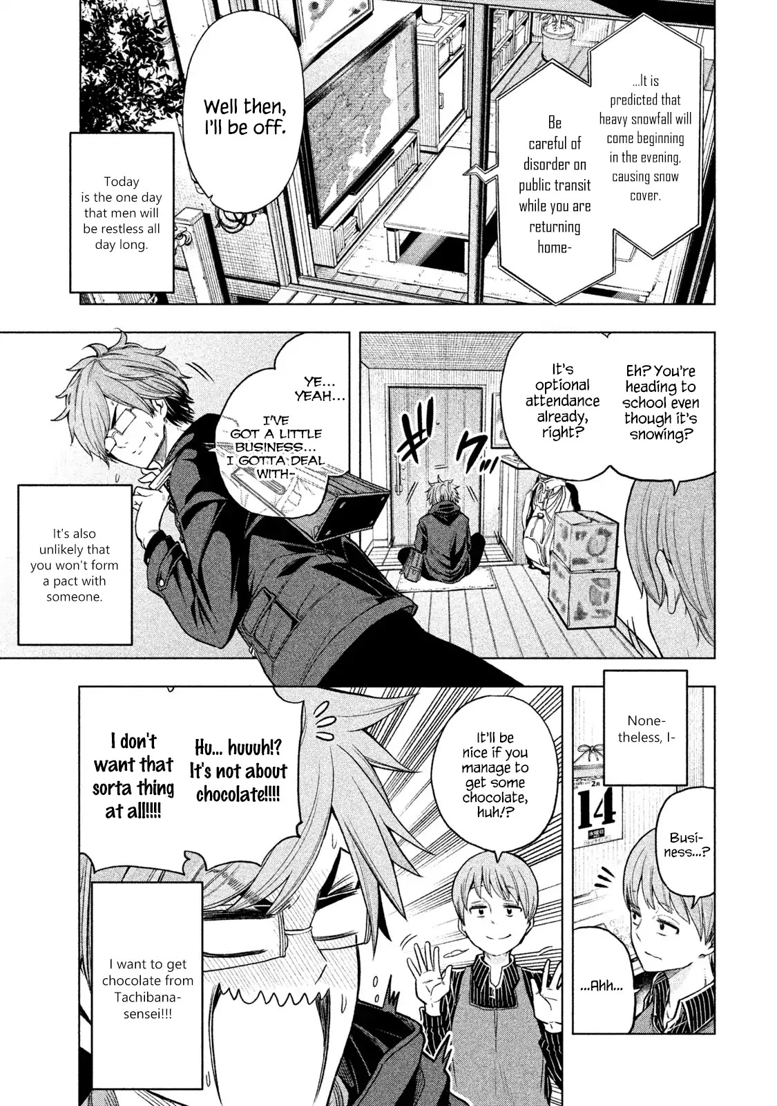 Why are you here Sensei!? Chapter 39 page 1 - Chapter 39