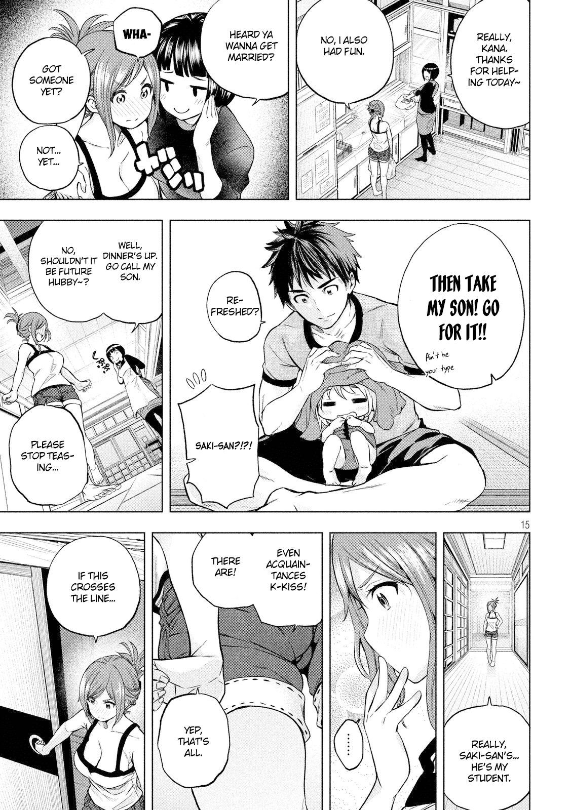 Why are you here Sensei!? Chapter 4 page 15 - Chapter 4: Pineapple Juice