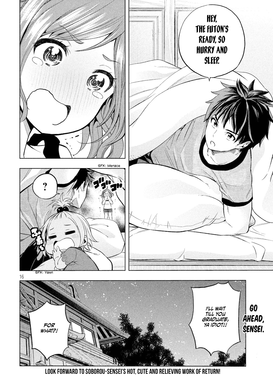 Why are you here Sensei!? Chapter 4 page 16 - Chapter 4: Pineapple Juice