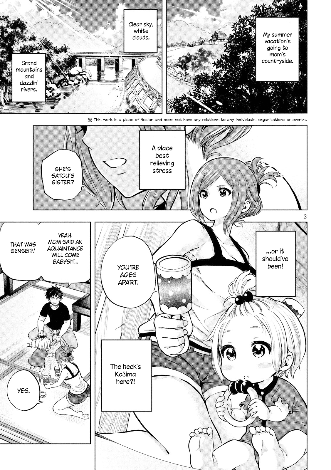 Why are you here Sensei!? Chapter 4 page 4 - Chapter 4: Pineapple Juice
