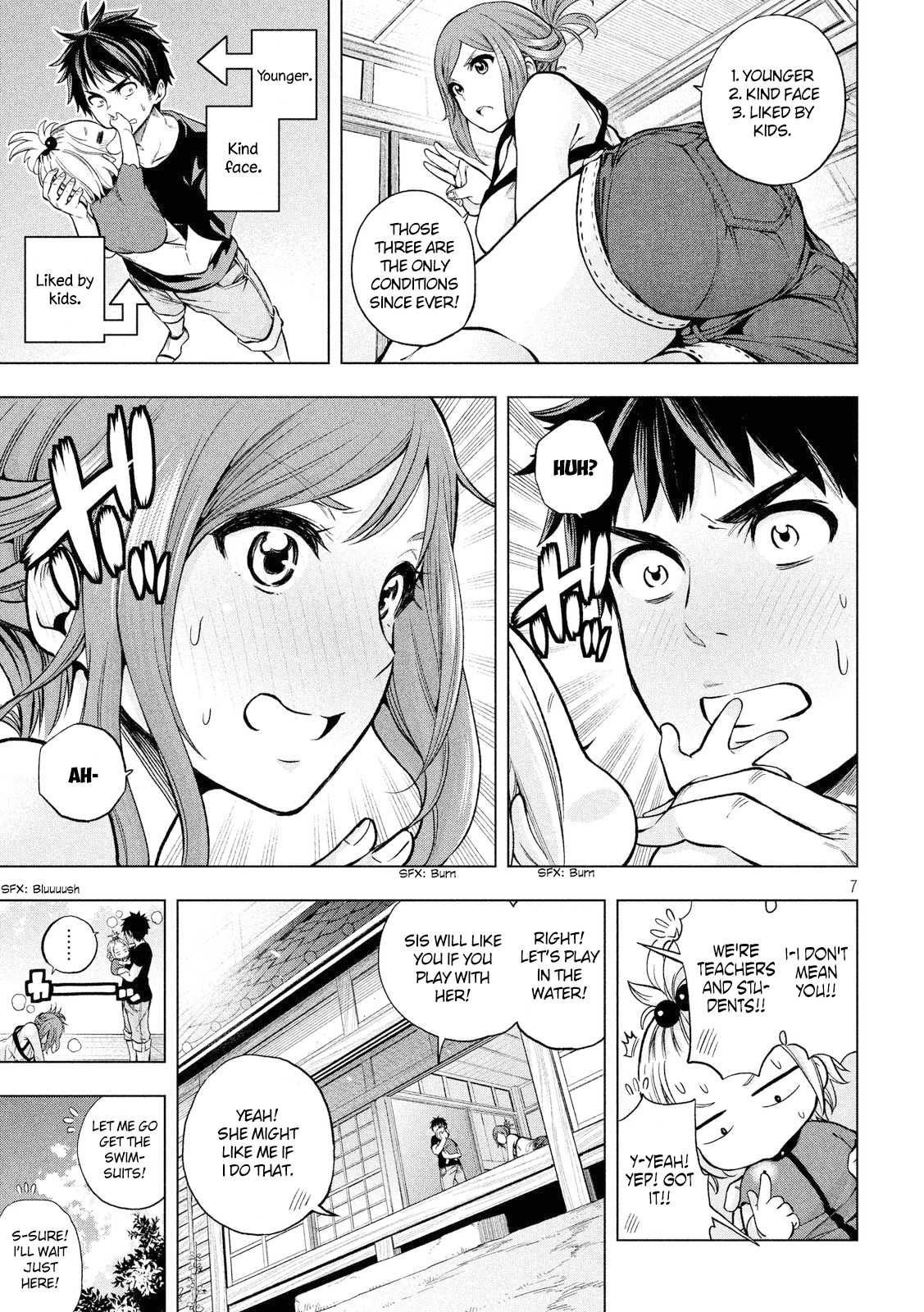 Why are you here Sensei!? Chapter 4 page 8 - Chapter 4: Pineapple Juice