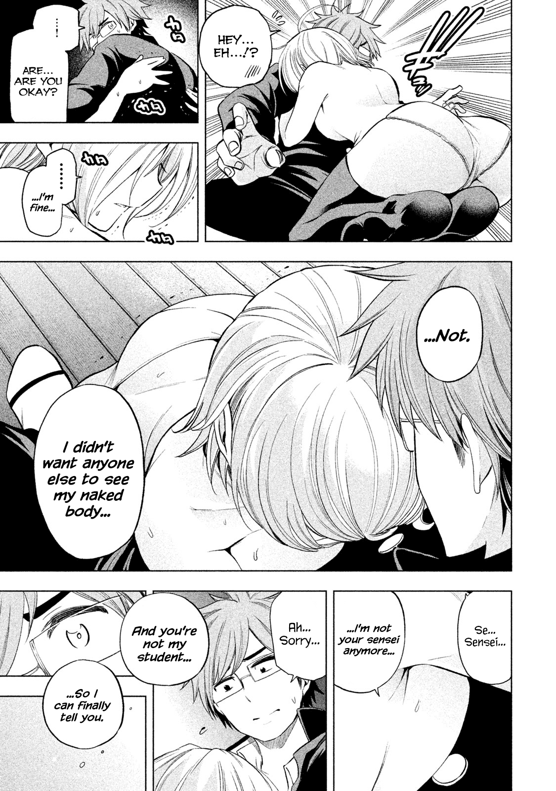 Why are you here Sensei!? Chapter 40 page 14 - Chapter 40: Happy Event