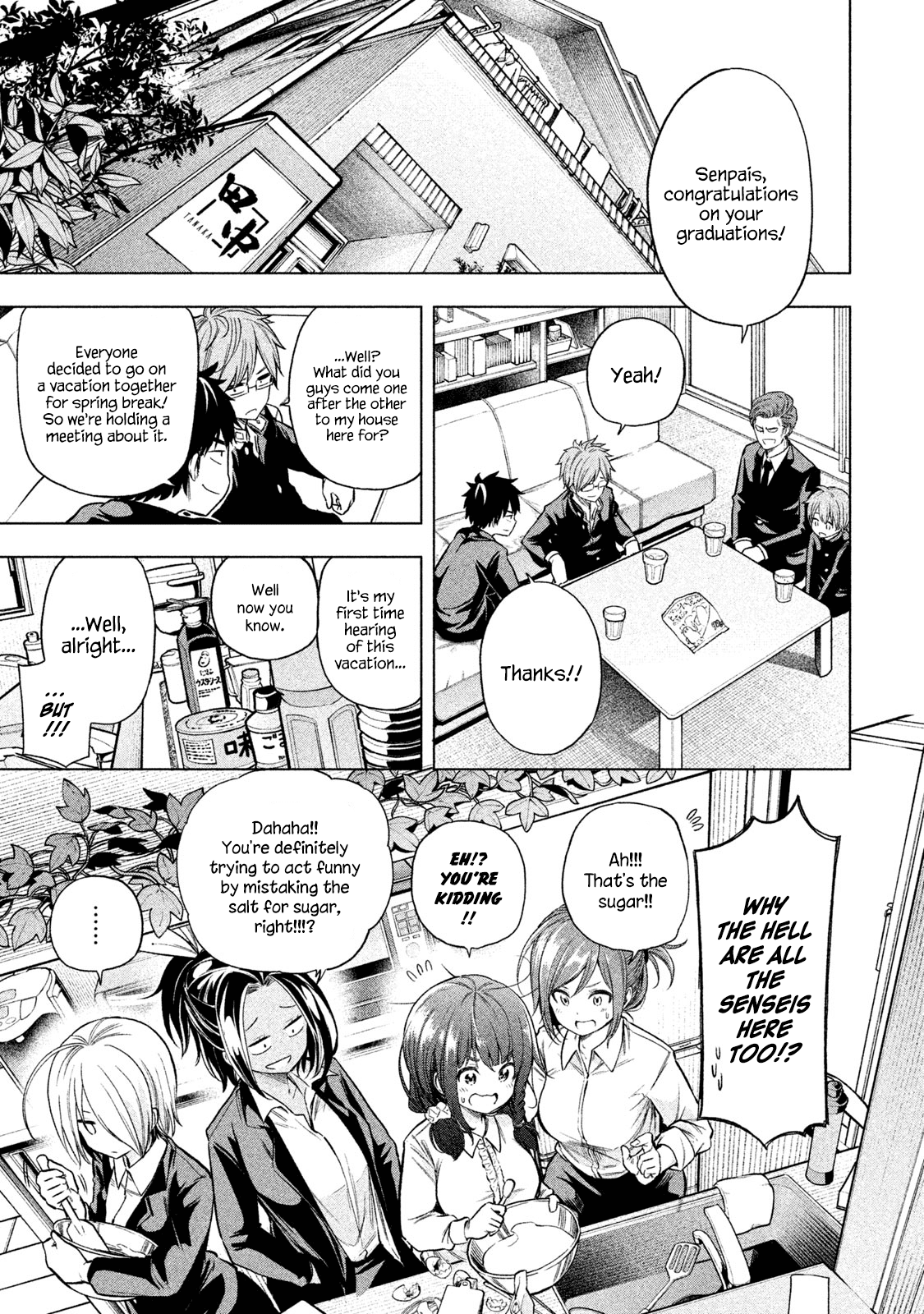 Why are you here Sensei!? Chapter 40 page 3 - Chapter 40: Happy Event