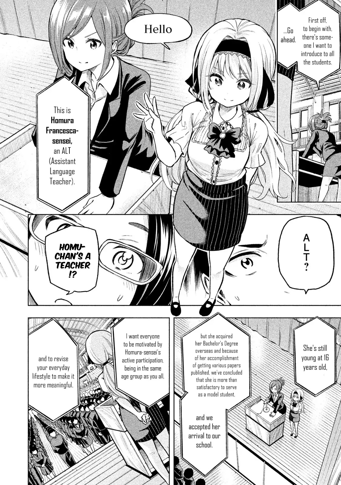 Why are you here Sensei!? Chapter 41 page 8 - Chapter 41: Spring In Full Bloom