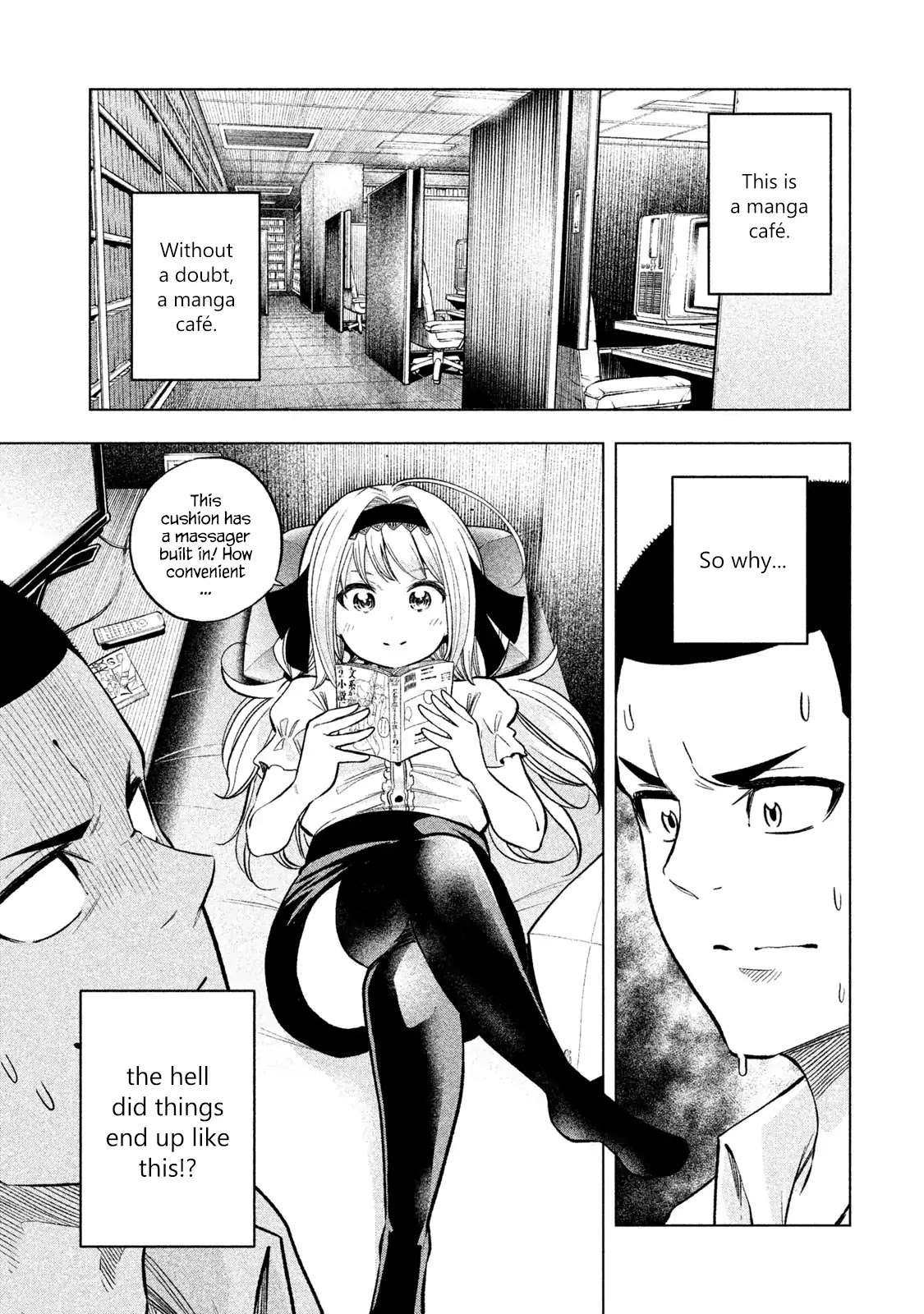 Why are you here Sensei!? Chapter 47 page 1 - Chapter 47: ManGASM Café