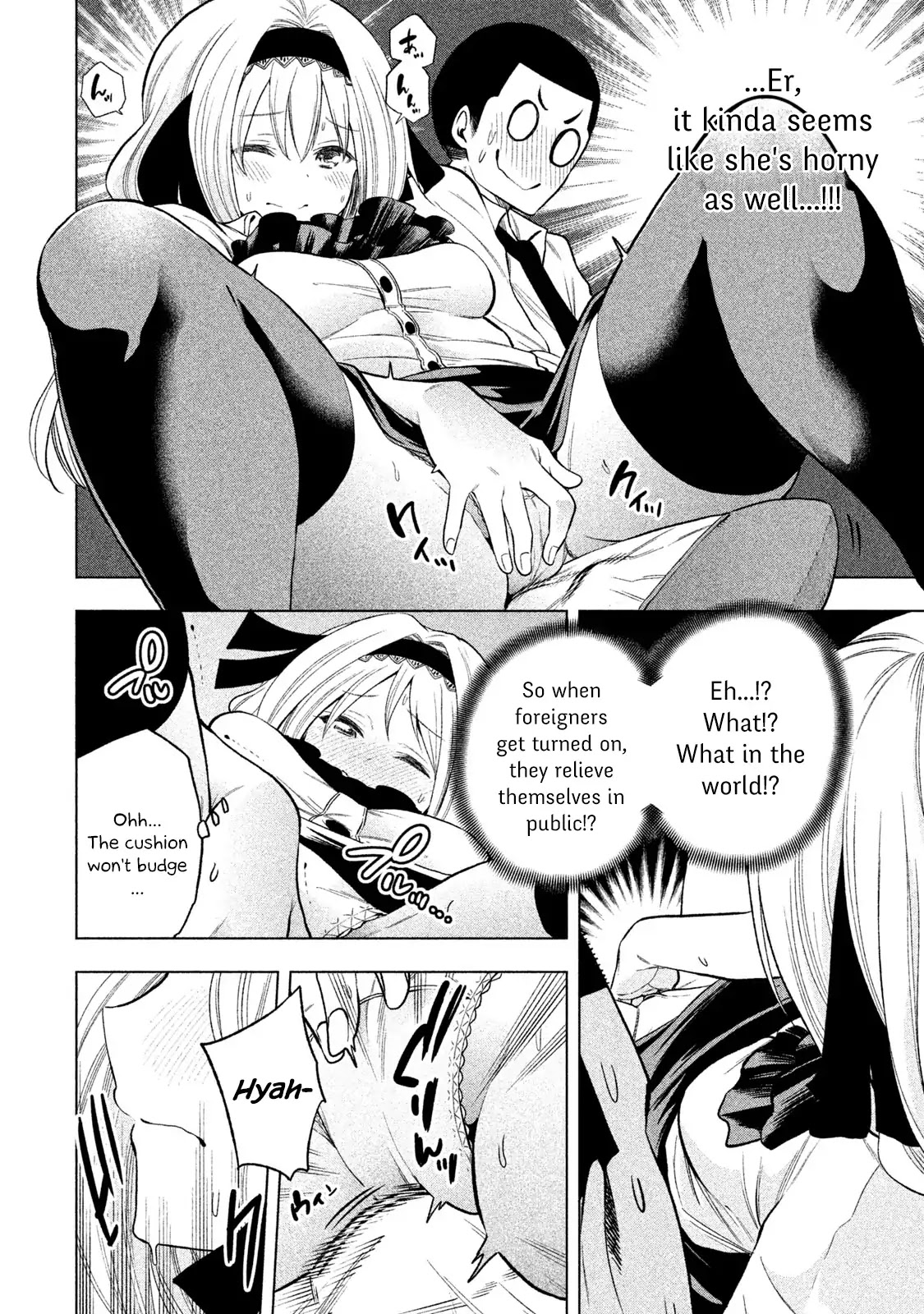 Why are you here Sensei!? Chapter 47 page 10 - Chapter 47: ManGASM Café