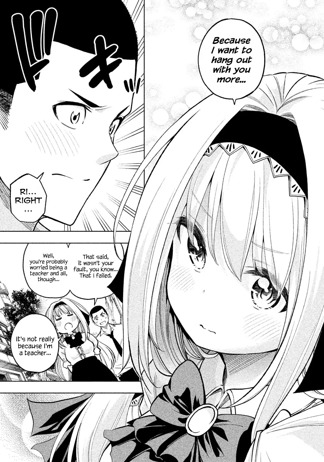 Why are you here Sensei!? Chapter 47 page 14 - Chapter 47: ManGASM Café
