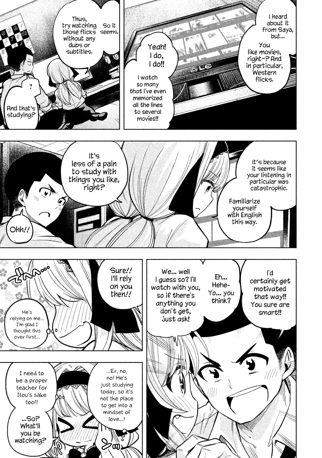 Why are you here Sensei!? Chapter 47 page 5 - Chapter 47: ManGASM Café