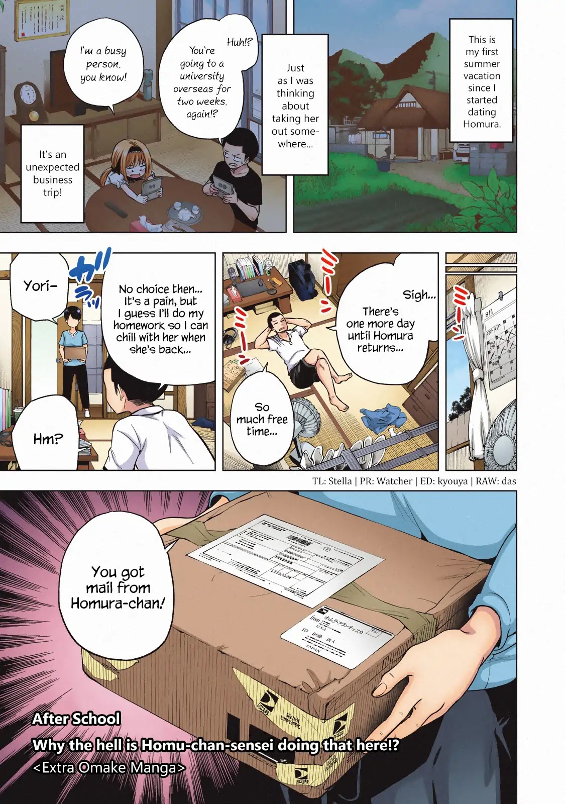 Why are you here Sensei!? Chapter 50.1 page 14 - Chapter 50.1