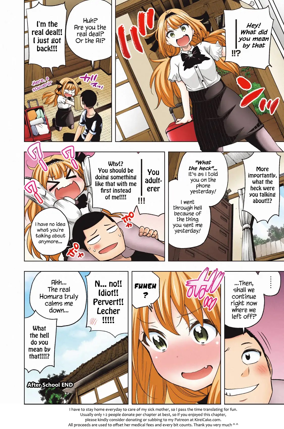 Why are you here Sensei!? Chapter 50.1 page 23 - Chapter 50.1