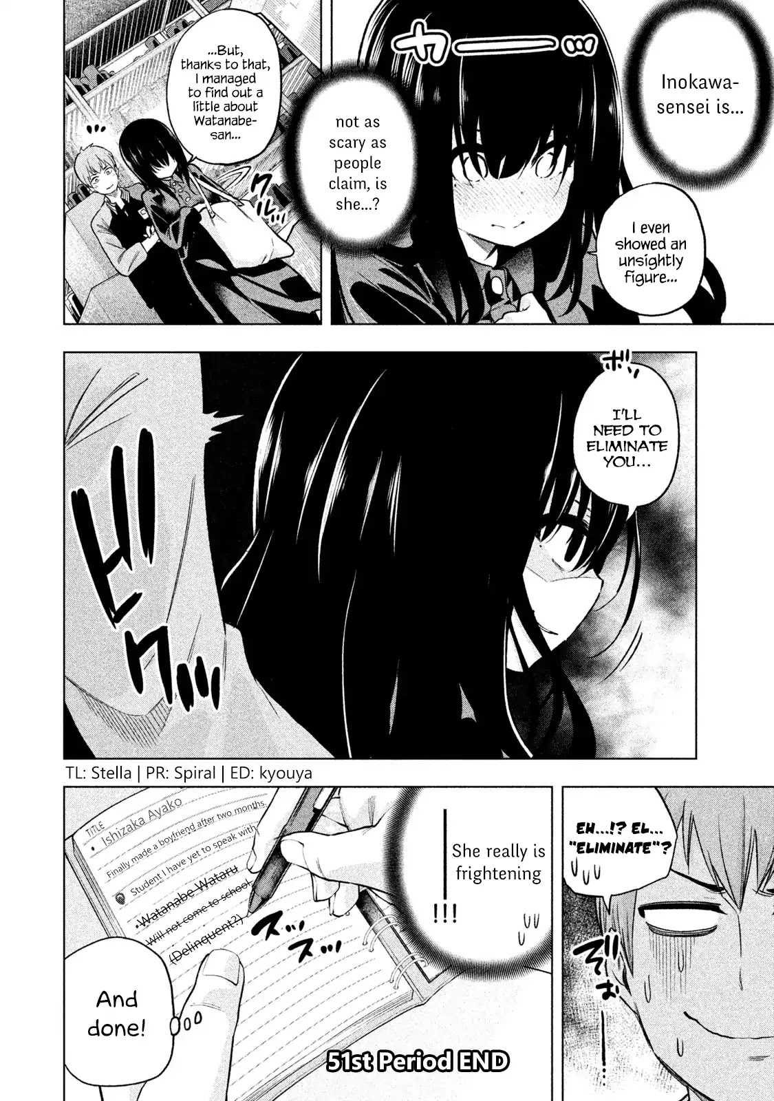 Why are you here Sensei!? Chapter 51 page 19 - Chapter 51: Out of The Depths of Gloomy Attire