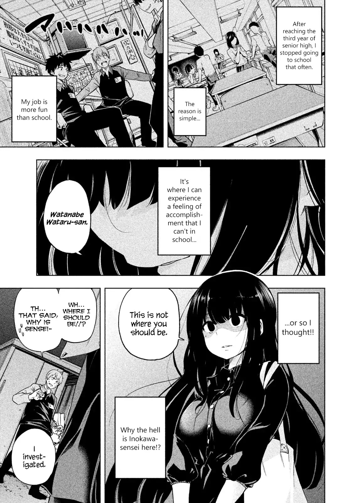 Why are you here Sensei!? Chapter 51 page 7 - Chapter 51: Out of The Depths of Gloomy Attire