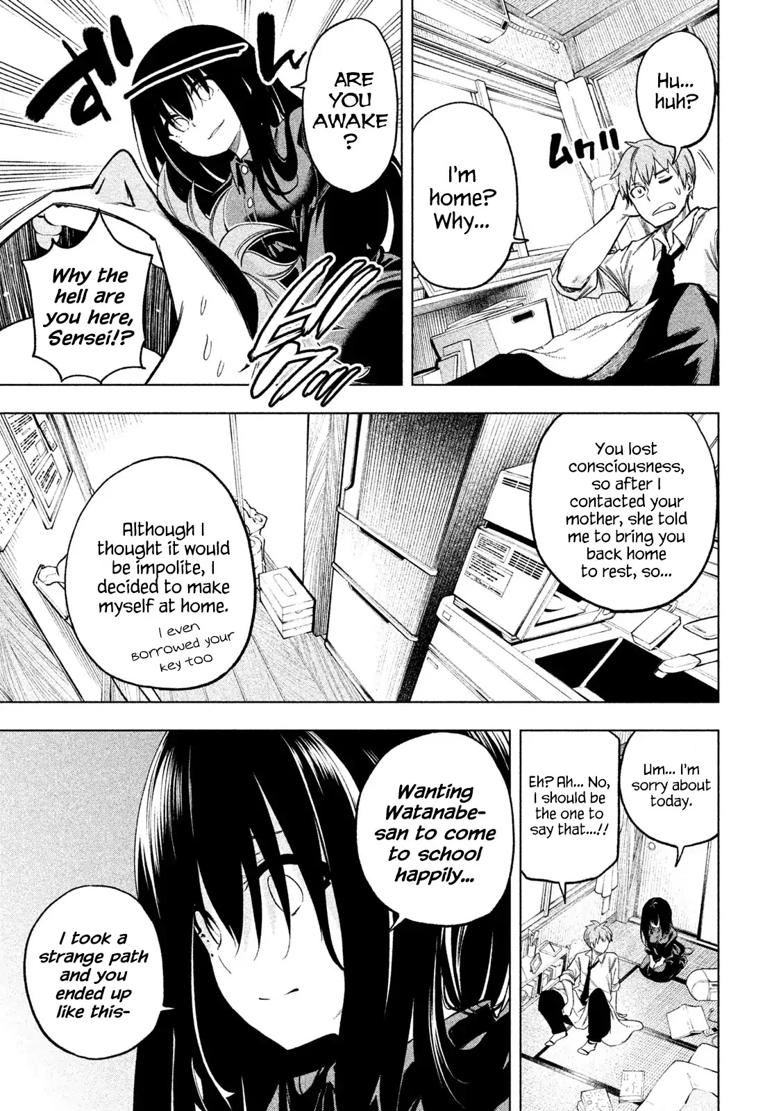 Why are you here Sensei!? Chapter 52 page 14 - Chapter 52: The Watch THAT Project