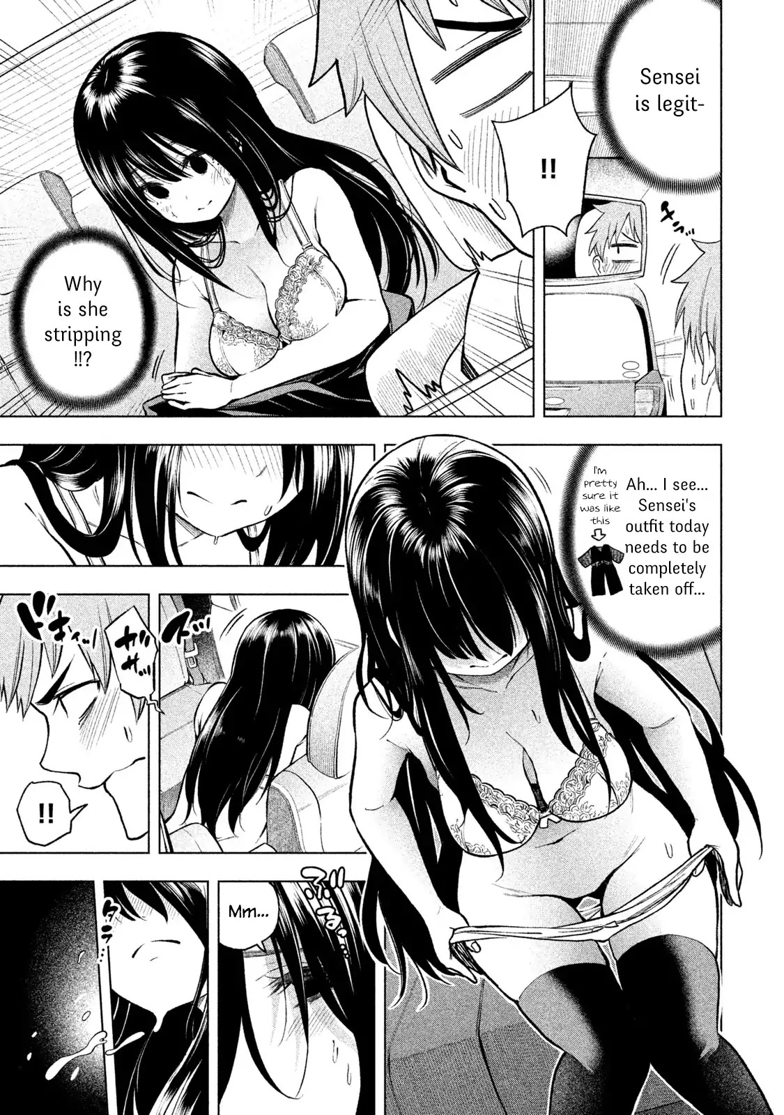 Why are you here Sensei!? Chapter 54 page 9 - Chapter 54: Model