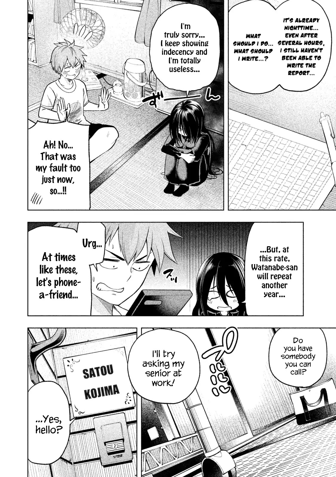 Why are you here Sensei!? Chapter 57 page 13 - Chapter 57: The Sixty-Ninth Sense