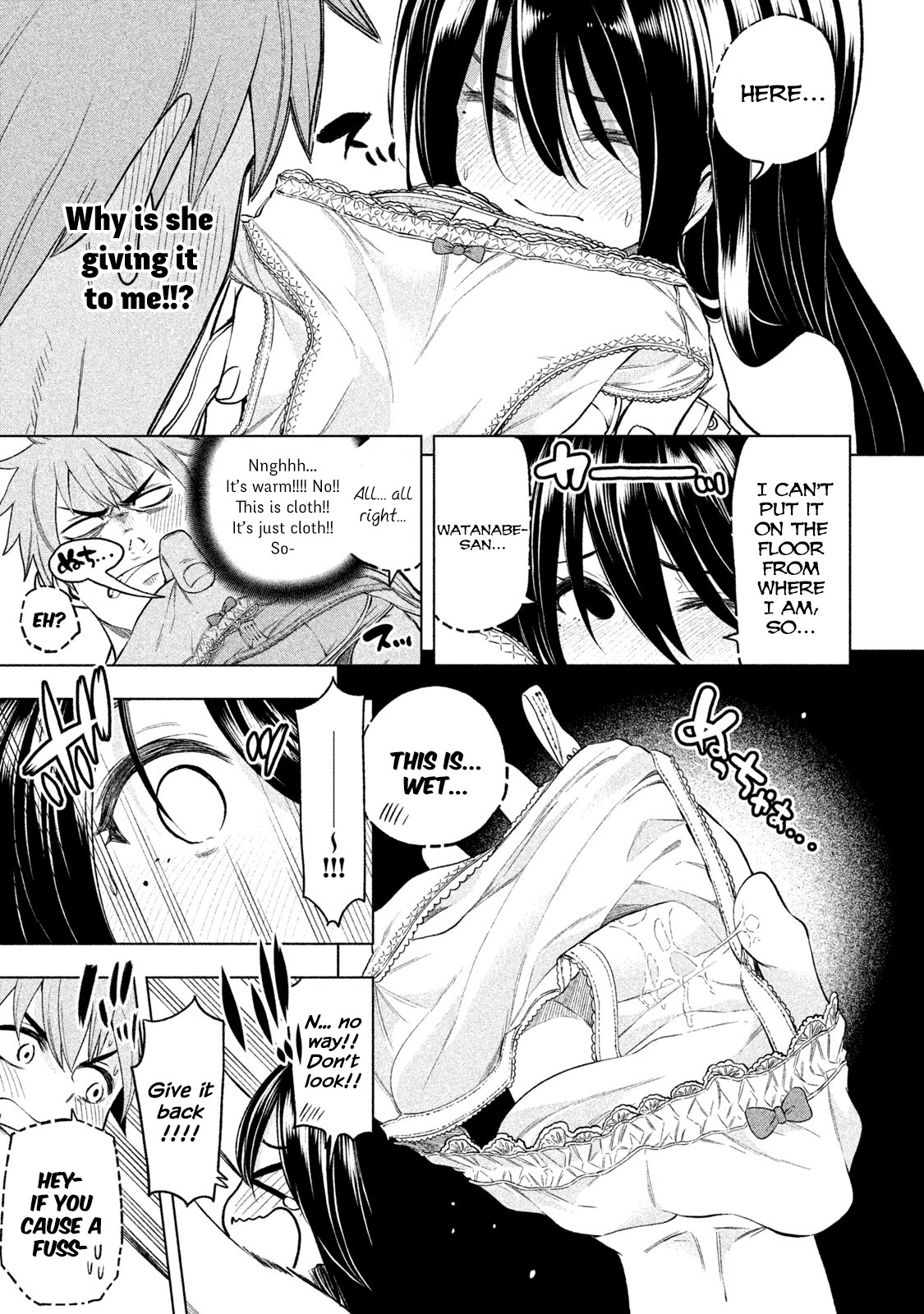 Why are you here Sensei!? Chapter 58 page 11 - Chapter 58: Pantie Stripping