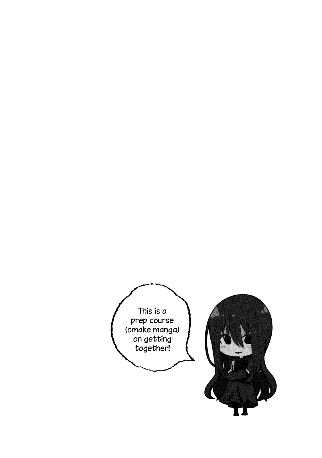Why are you here Sensei!? Chapter 60.1 page 1 - Chapter 60.1: After School: Why the hell is Inokawa-sensei doing that here!?