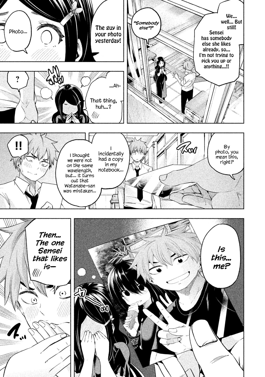 Why are you here Sensei!? Chapter 60 page 14 - Chapter 60: School Pleasure Stories