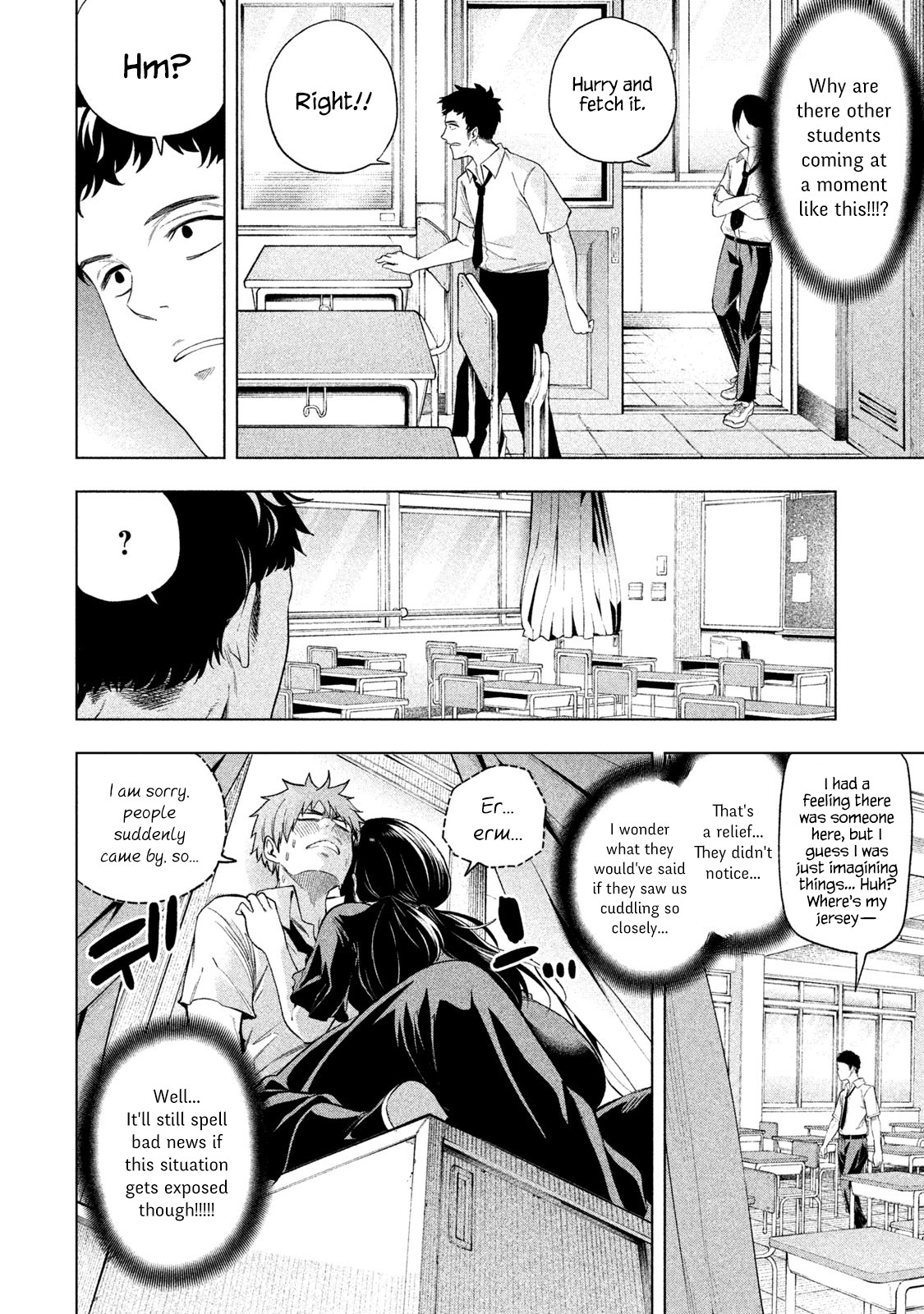 Why are you here Sensei!? Chapter 60 page 6 - Chapter 60: School Pleasure Stories