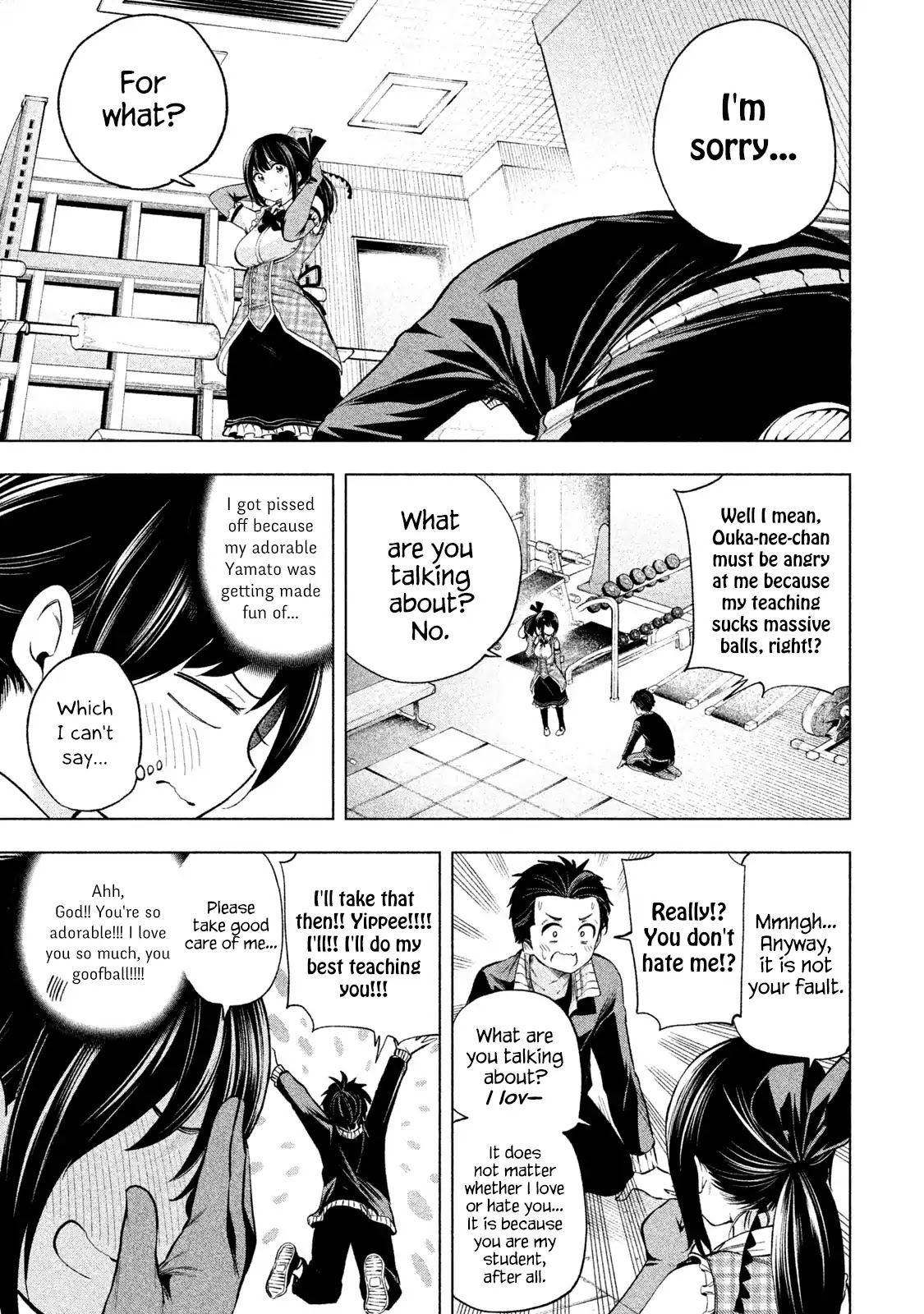 Why are you here Sensei!? Chapter 64 page 5 - Chapter 64: Sticky Honey Training