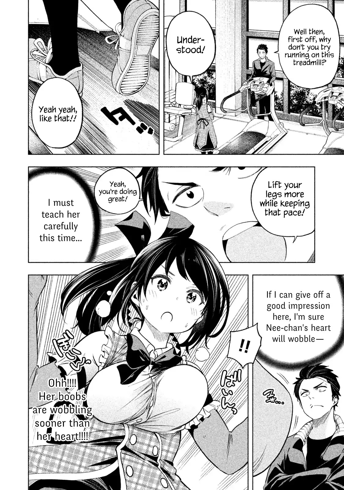Why are you here Sensei!? Chapter 64 page 6 - Chapter 64: Sticky Honey Training