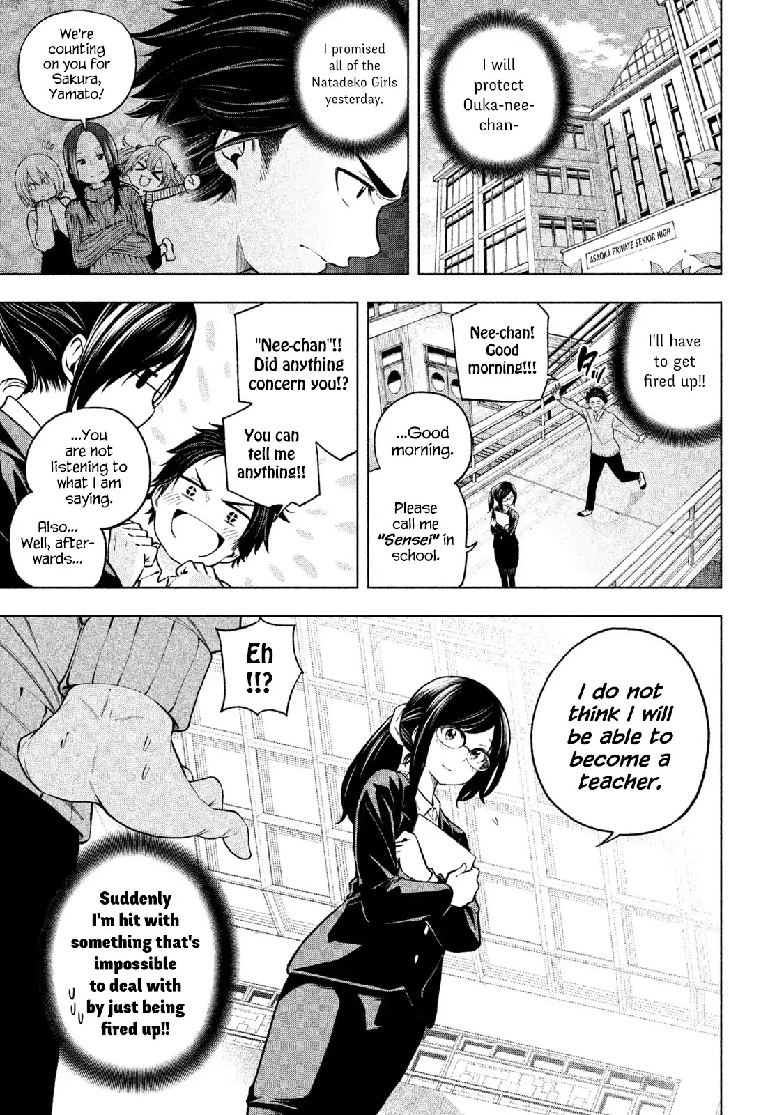 Why are you here Sensei!? Chapter 69 page 1 - Chapter 69: Quite Act
