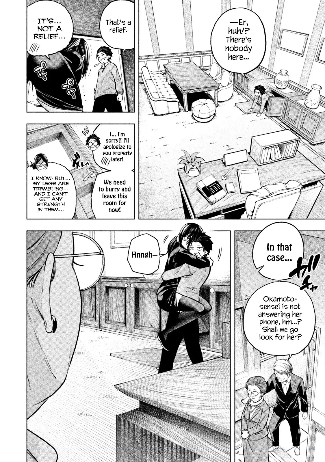 Why are you here Sensei!? Chapter 69 page 11 - Chapter 69: Quite Act