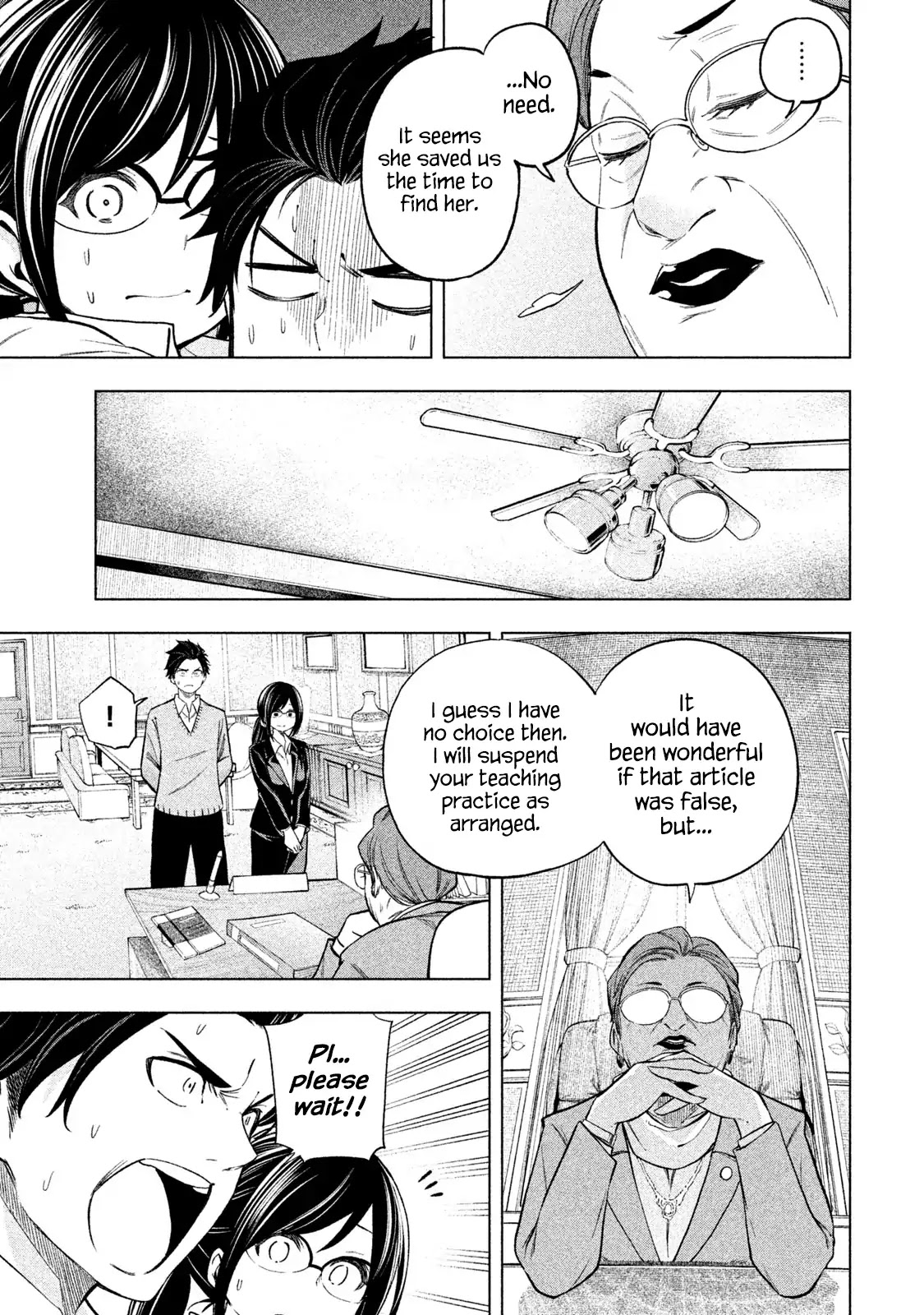 Why are you here Sensei!? Chapter 69 page 12 - Chapter 69: Quite Act
