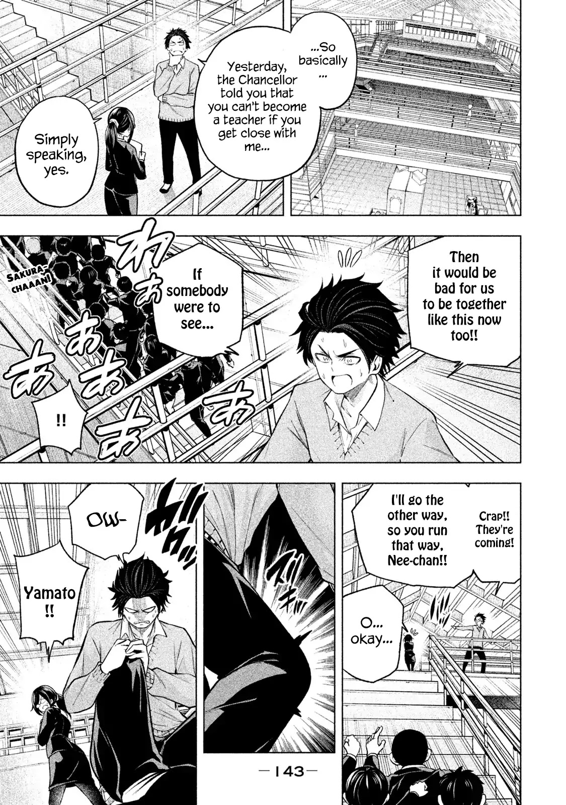 Why are you here Sensei!? Chapter 69 page 3 - Chapter 69: Quite Act