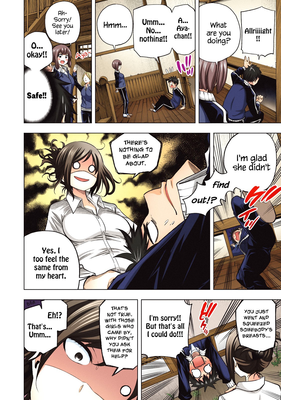Why are you here Sensei!? Chapter 70.1 page 11 - Chapter 70.1