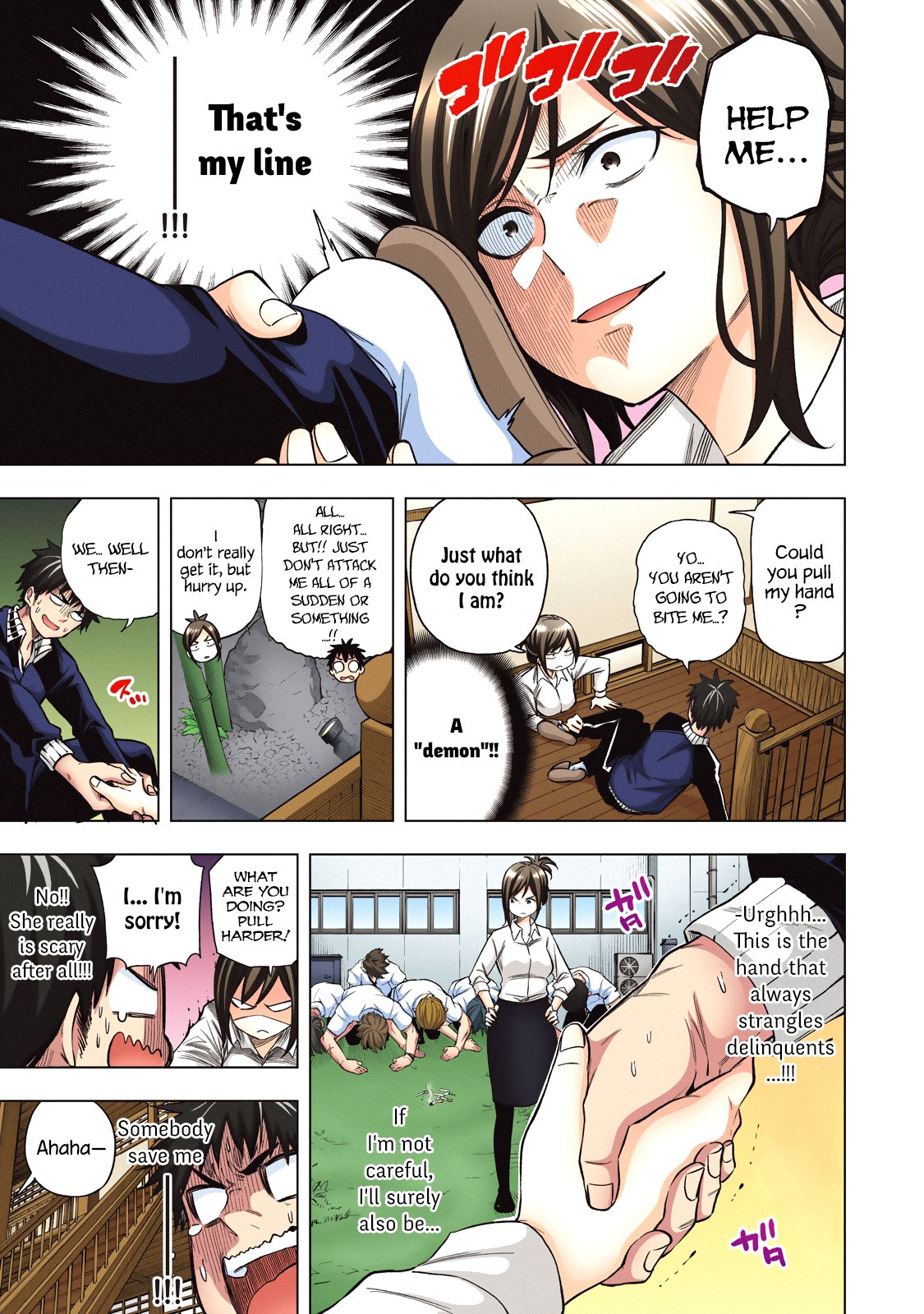 Why are you here Sensei!? Chapter 70.1 page 5 - Chapter 70.1