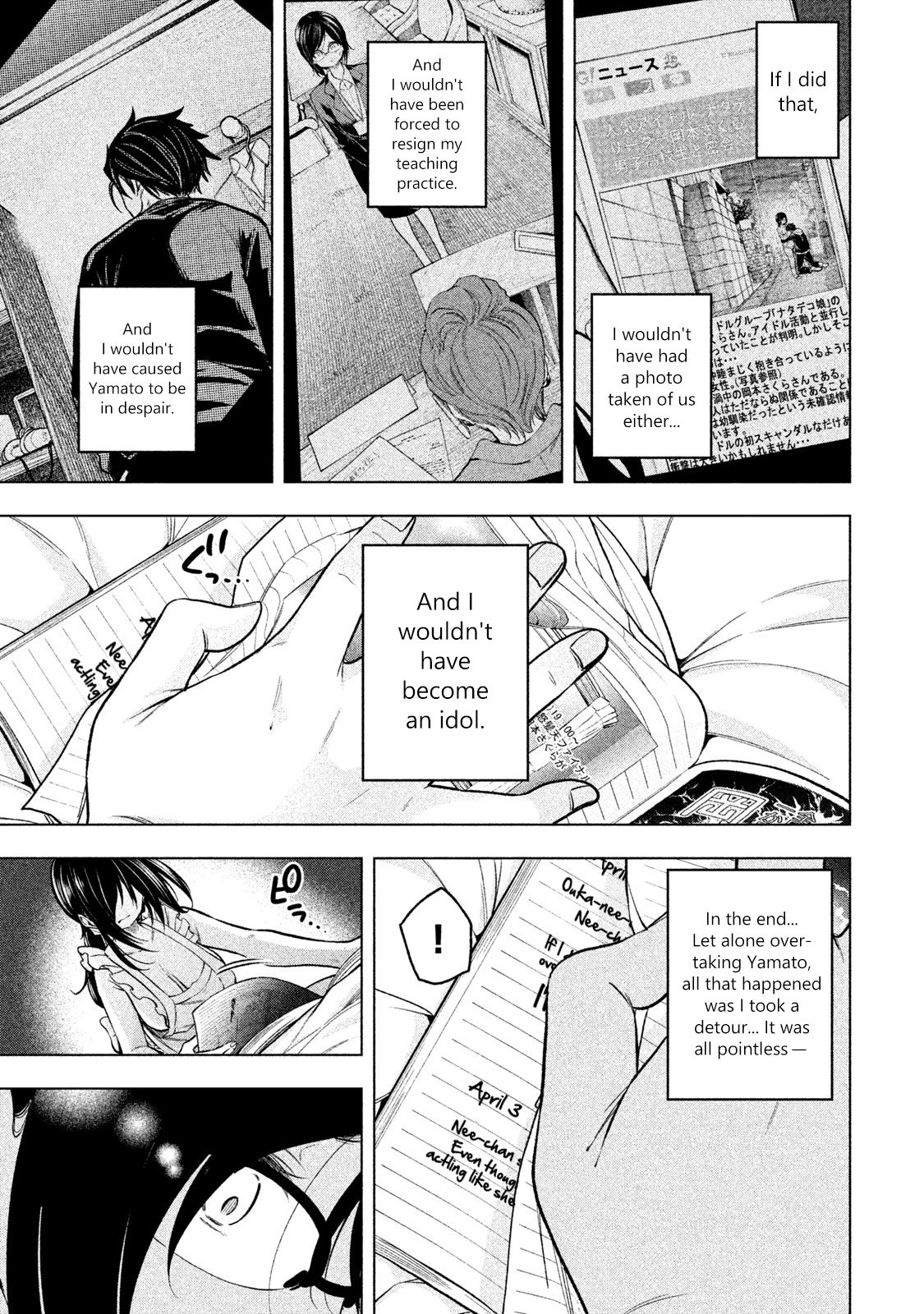 Why are you here Sensei!? Chapter 70 page 12 - Chapter 70: Home Run