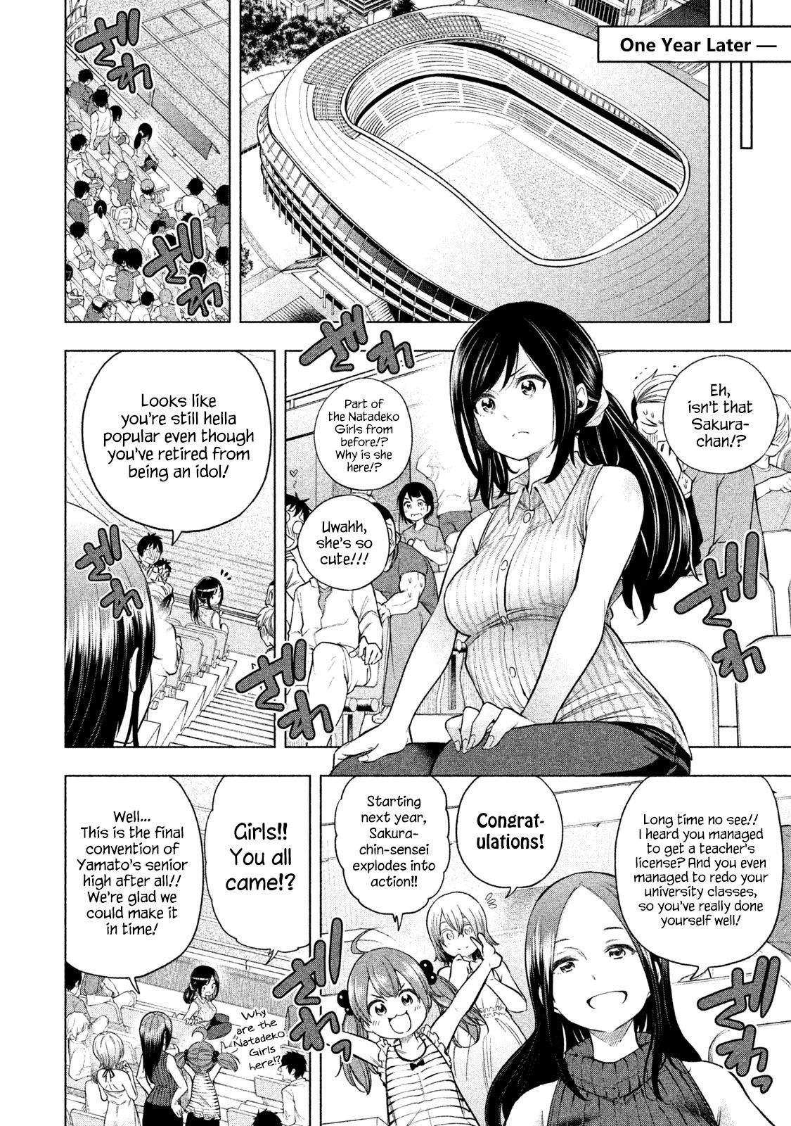 Why are you here Sensei!? Chapter 70 page 15 - Chapter 70: Home Run