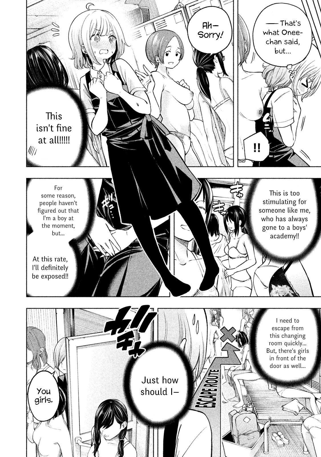 Why are you here Sensei!? Chapter 71 page 8 - Chapter 71: InfilTITion