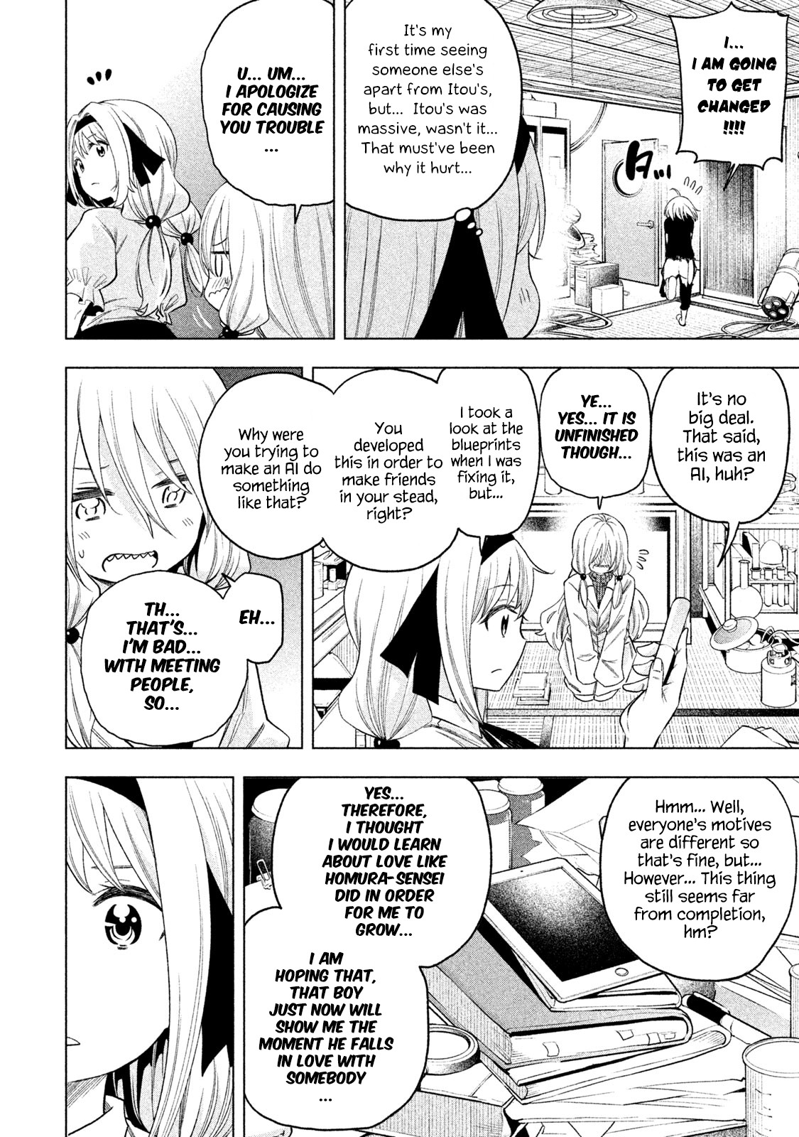 Why are you here Sensei!? Chapter 75 page 13 - Chapter 75: CuriANUSity-vice