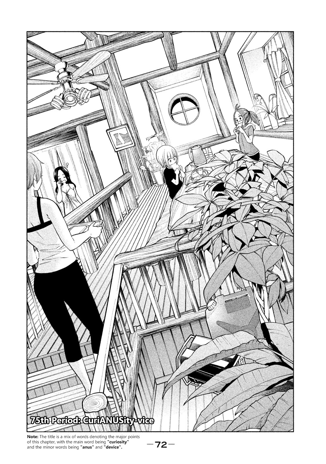 Why are you here Sensei!? Chapter 75 page 2 - Chapter 75: CuriANUSity-vice