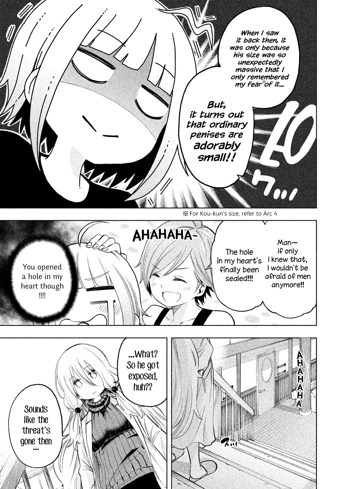 Why are you here Sensei!? Chapter 76 page 15 - Chapter 76: FEARtuating Penis