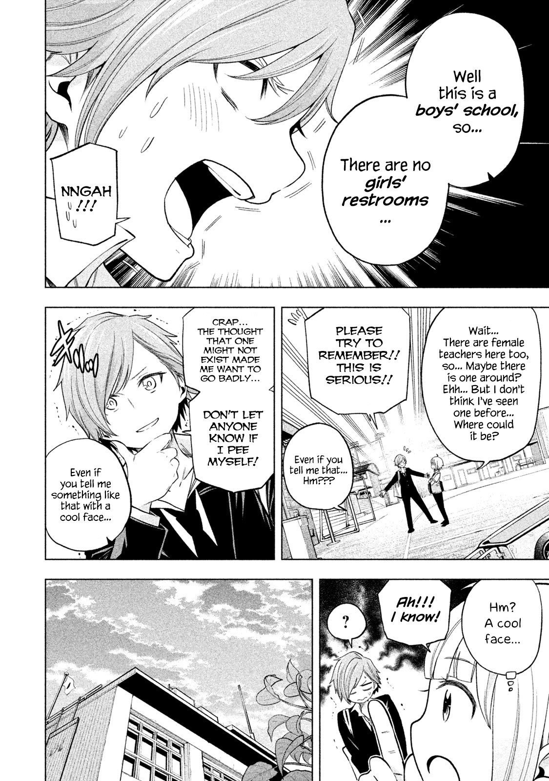 Why are you here Sensei!? Chapter 77 page 6 - Chapter 77: I Can't Go (to the Toilet) With a Man!