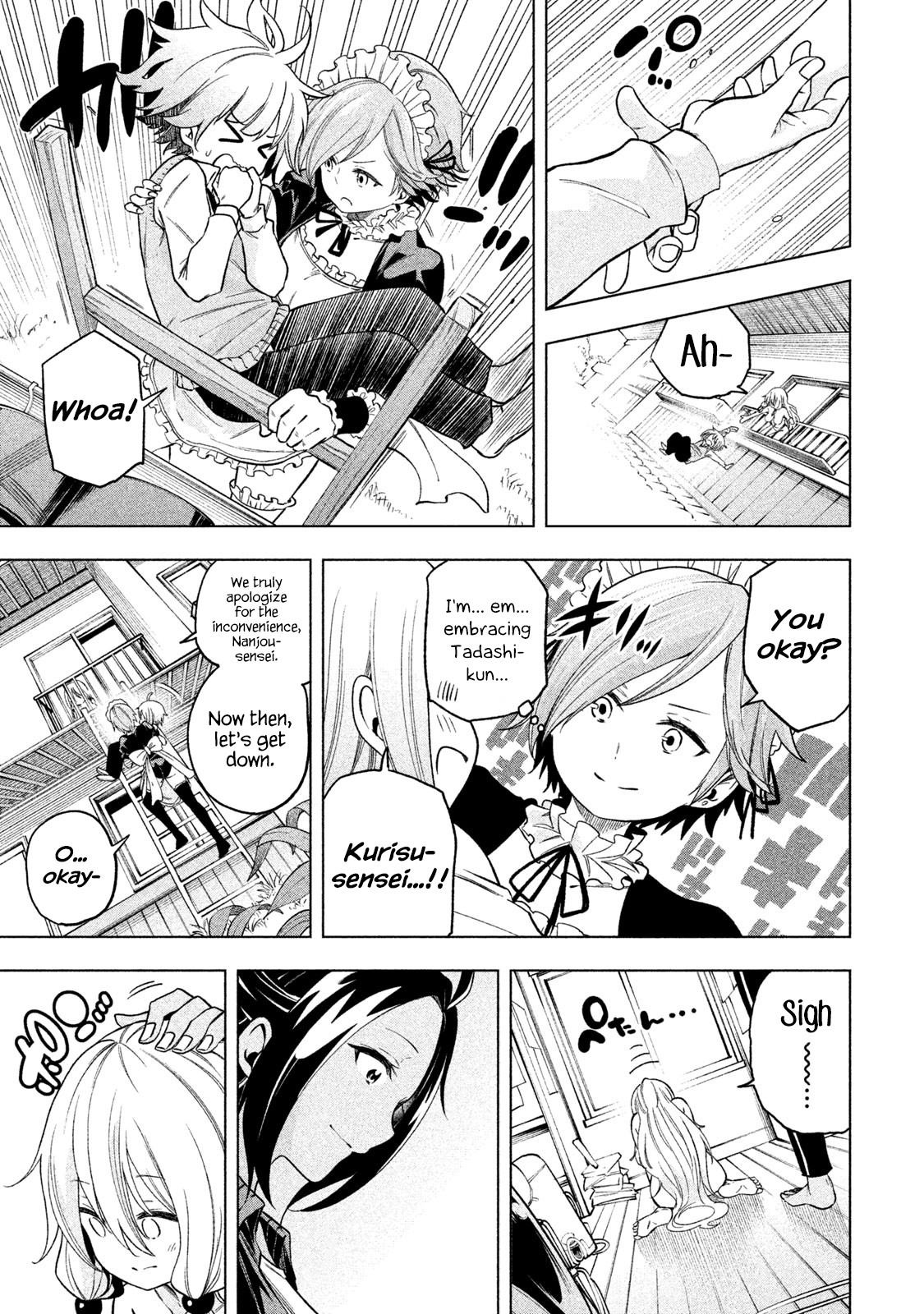 Why are you here Sensei!? Chapter 78 page 13 - Chapter 78: Spare Hand Job