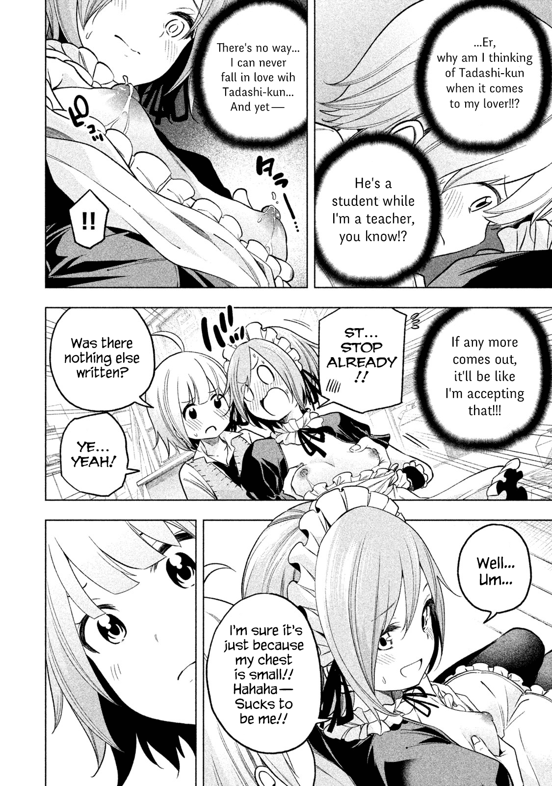 Why are you here Sensei!? Chapter 79 page 10 - Chapter 79: MAIDe InKURISU
