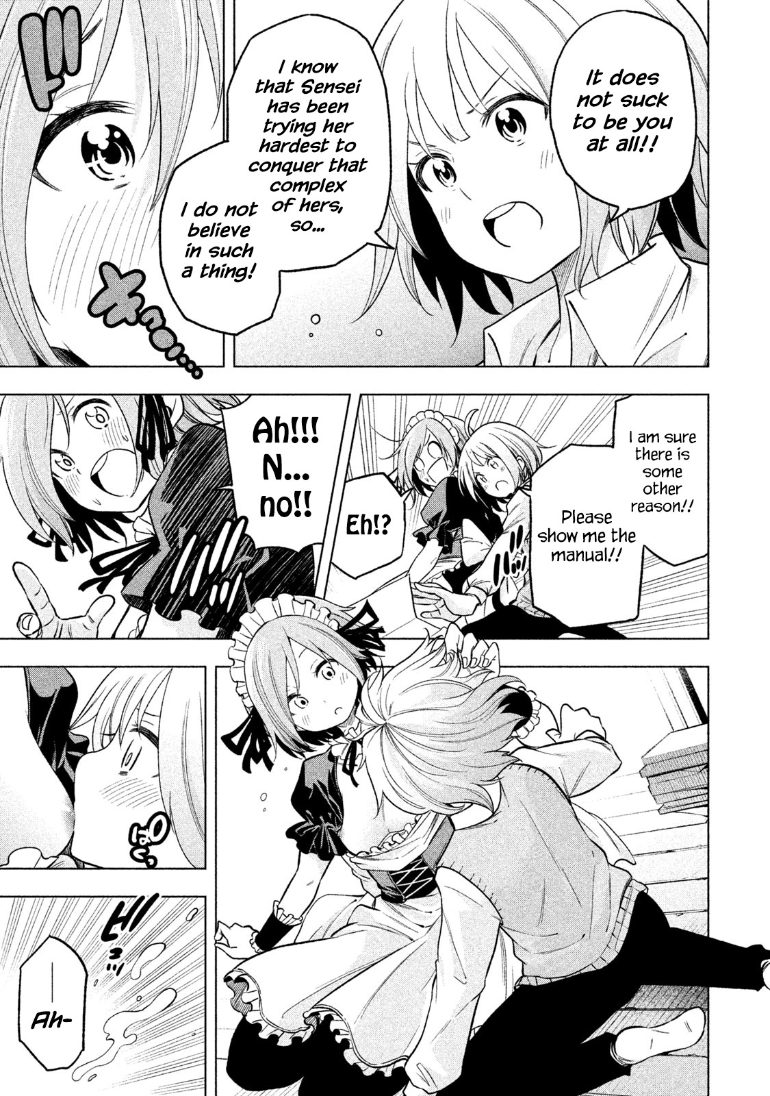 Why are you here Sensei!? Chapter 79 page 11 - Chapter 79: MAIDe InKURISU