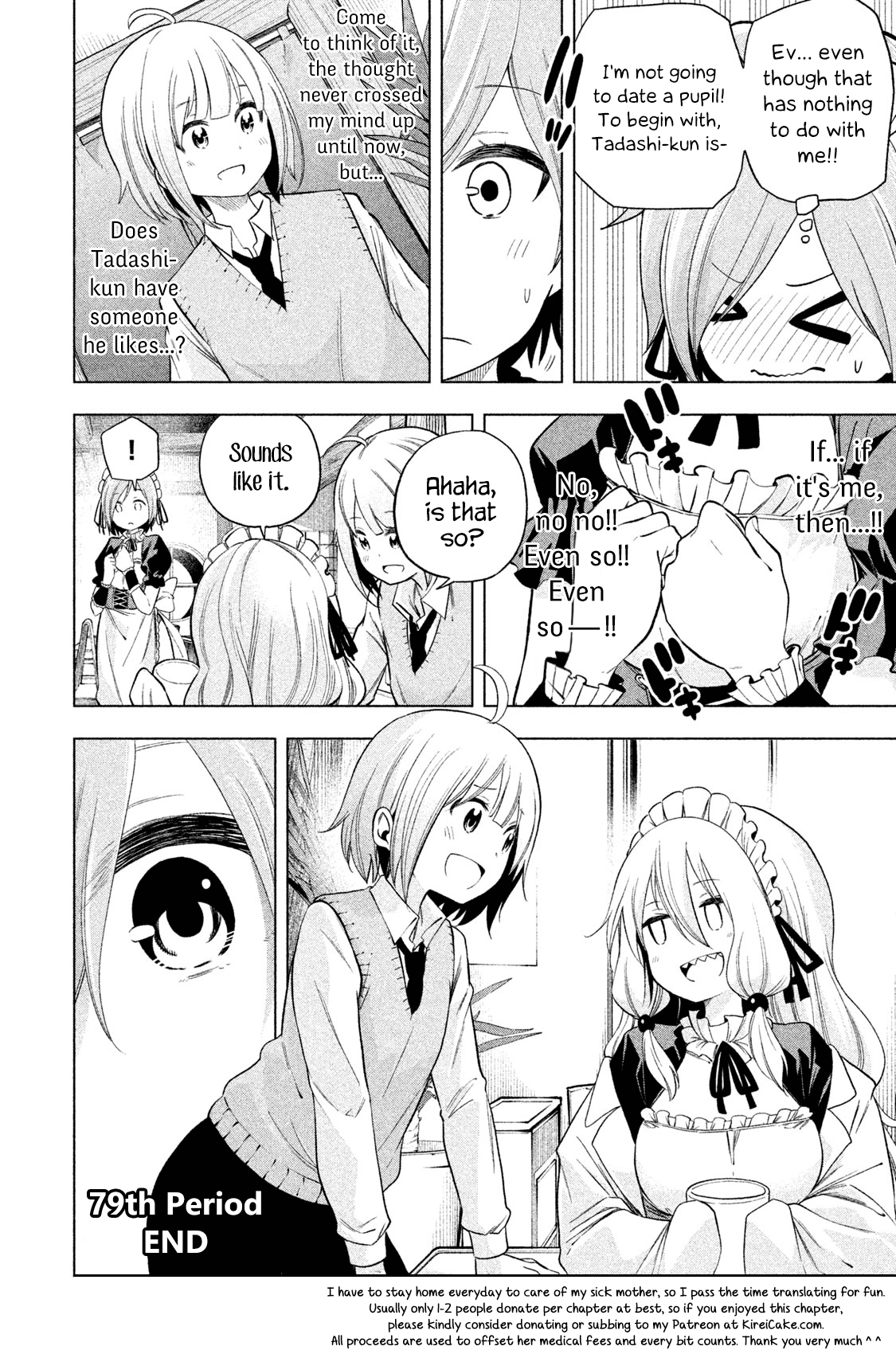Why are you here Sensei!? Chapter 79 page 15 - Chapter 79: MAIDe InKURISU